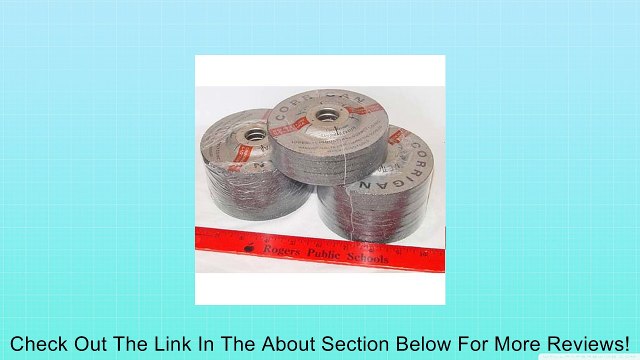 48 New 4 1/2 Grinding Wheel Discs 5/8 Hub 1/4 Angle Review