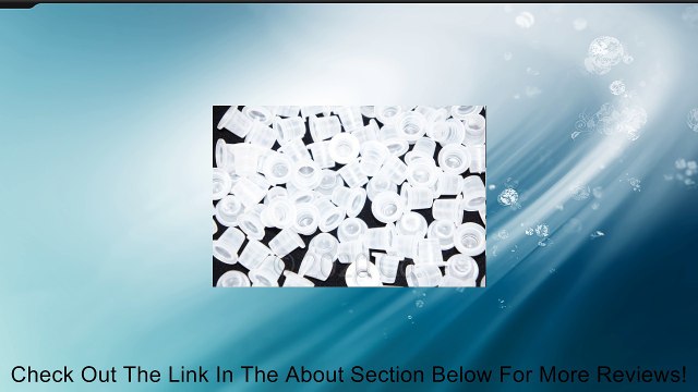 1000 Pcs 9mm Small Tattoo Ink Cups Caps for Needle Tip Grip Power Supply Sm Review