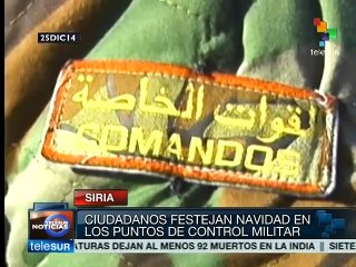 Pueblo sirio reiteró su apoyo al ejército nacional