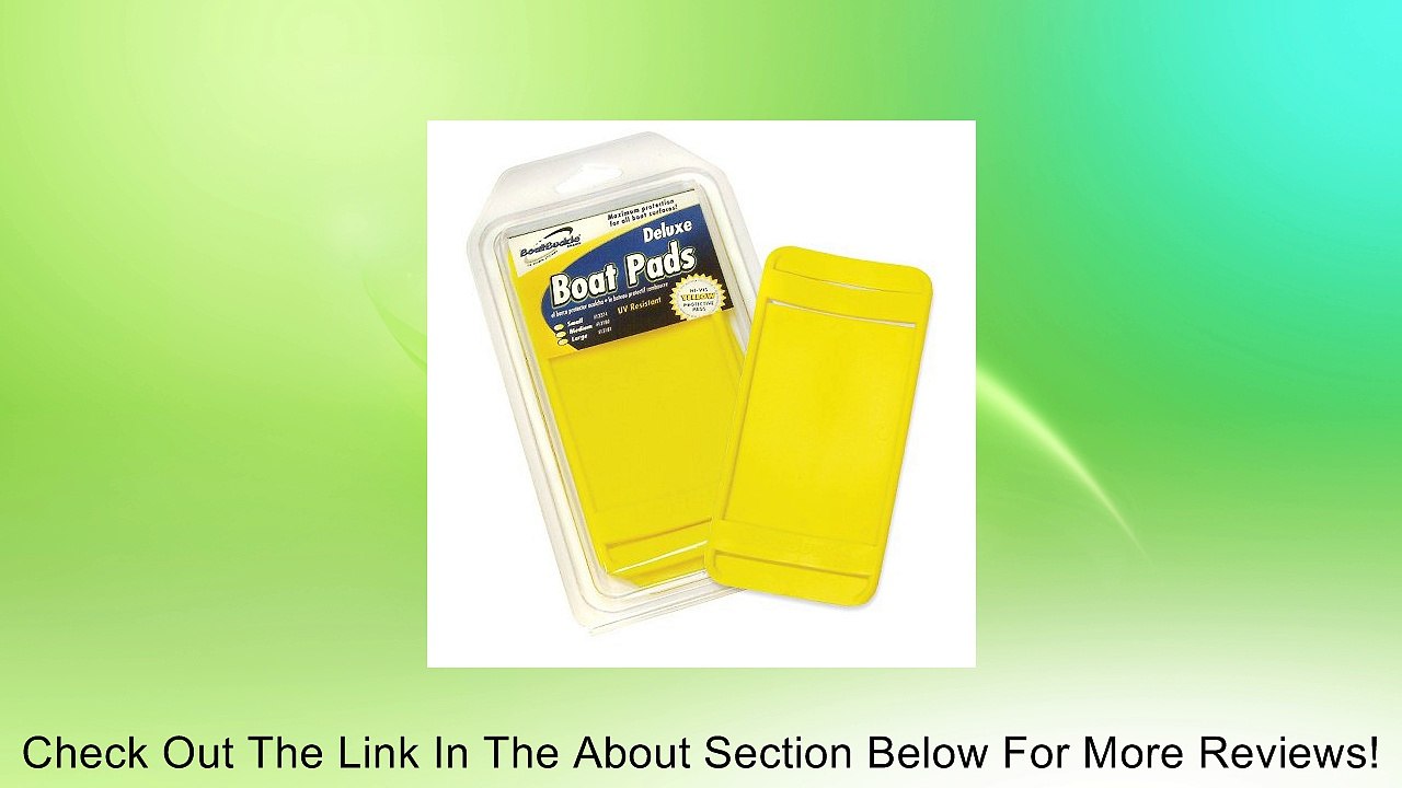 BoatBuckle Protective Boat Pads - Medium - 3" - Pair Review