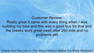 Nashbar Mechanical Disc Brake Set Review
