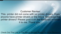 58MM Mini POS 384 Line Thermal Dot Receipt Printer Set Black Review