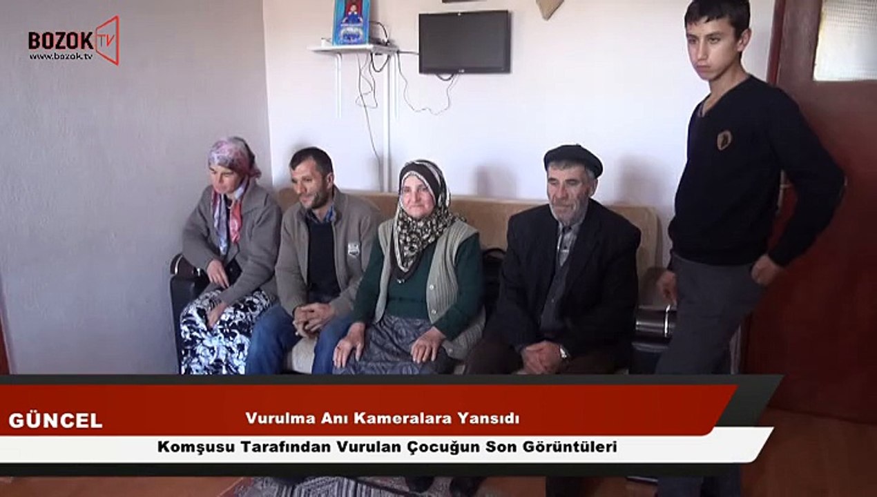 YOZGAT'TA Kİ CİNAYET ANI KAMERADA