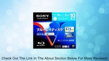 Sony Blu-ray Disc 10 Pack - 50GB 2X BD-R DL Printable for VIDEO - 2012 Review