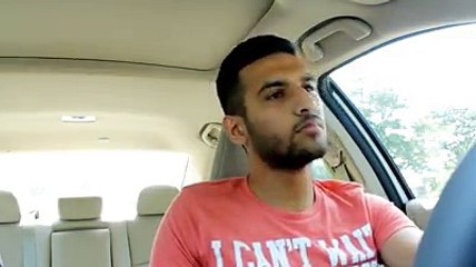 listening to songs in the car