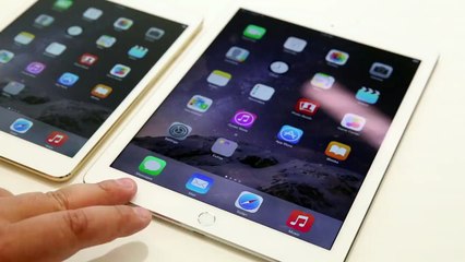 iPad Air 2 and iPad mini 3 On The hands