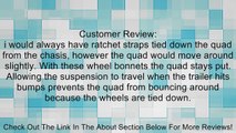 ATV or UTV Wheel Anchor Bonnet Ratcheting Tie-Down Strap Review