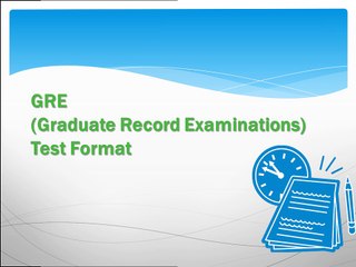 GRE Test Format
