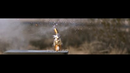 How To Uncork Cristal Champagne Bottle with a 50 Cal Rifle
