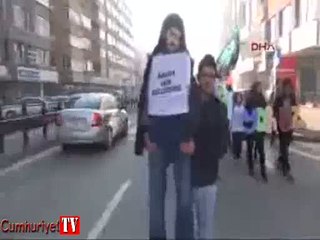 Ali İsmail Korkmaz için adliyeye böyle yürüdüler