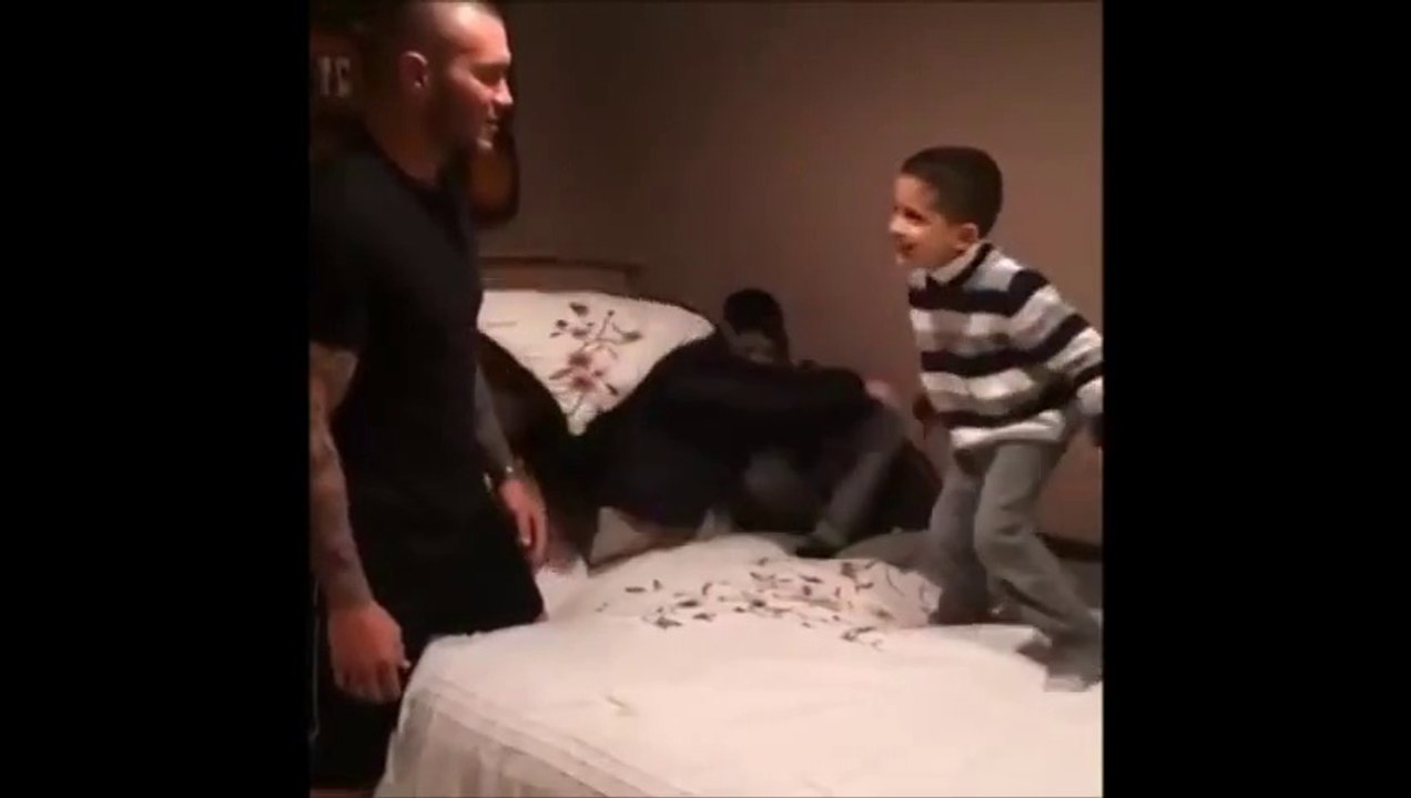 WWE champion Randy Orton Got RKO’d By A Tiny Child