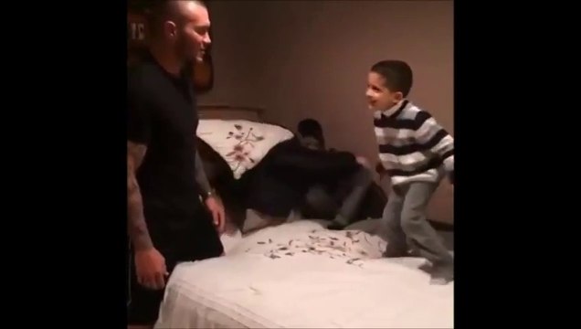 WWE champion Randy Orton Got RKO’d By A Tiny Child