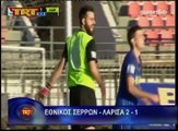 10η Εθνικός Σερρών-ΑΕΛ 2-1 TRT 2014-15