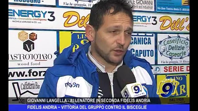 FIDELIS ANDRIA | Vittoria del gruppo contro il Bisceglie
