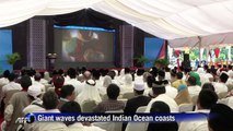 Prayers and tears as Asia mourns tsunami dead 10 years on