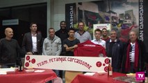 La Team Pétanque Carcassonne au Trophée des villes  2015 :