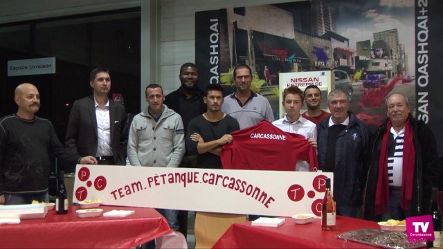 La Team Pétanque Carcassonne au Trophée des villes 2015 :