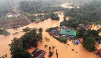 Les inondations monstres vues du ciel en Malaisie