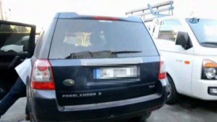 Lüks otomobil hırsızlarına operasyon