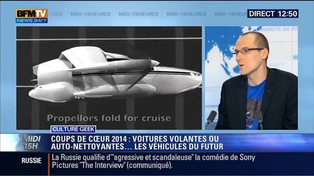 Culture Geek: Coups de coeur 2014: Voitures volantes et auto-nettoyantes...les véhicules du futur - 26/12