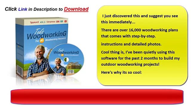 Teds Woodworking 16 000 Plans Plus Bonuses