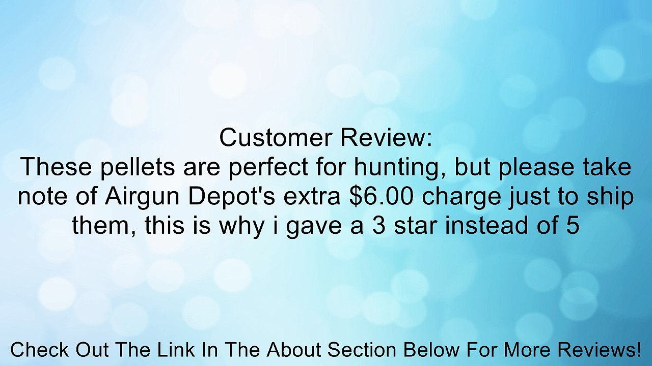 Stoeger X-Magnum Shock High Impact & Expansion Heavy Pointed Pellet- .177 Cal (500 ct) Review