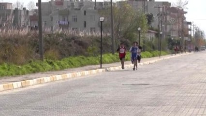 Anamur'da Atatürk Kır Koşusu