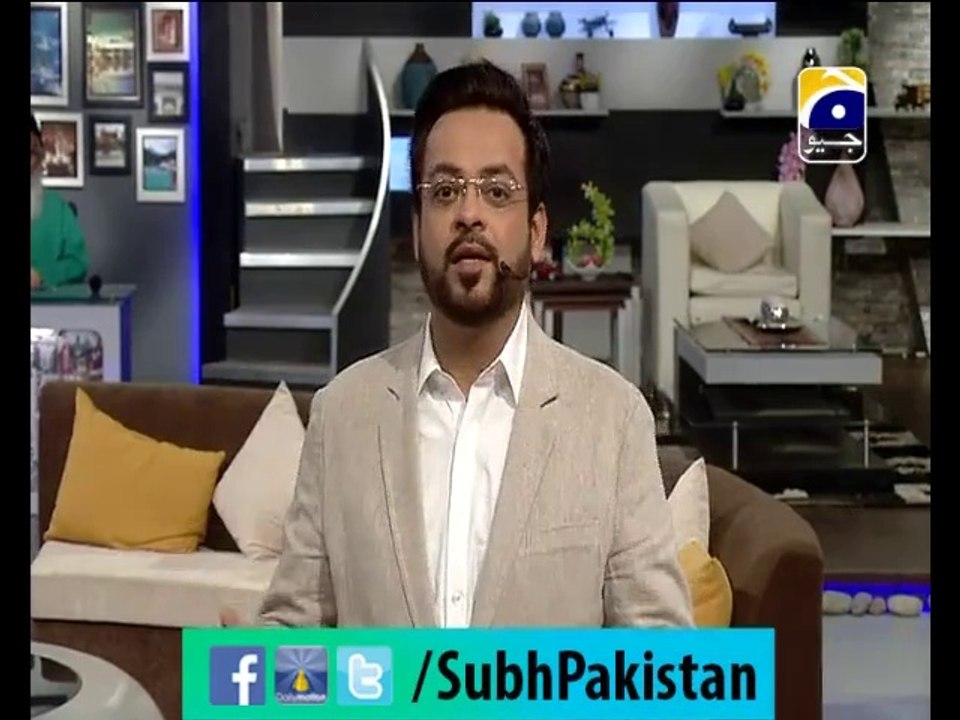 Aamir Liaquat's Mordacious response to Former RAW Chief in Subh e Pakistan Ep# 28