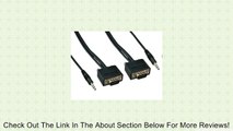 Cable Leader 10ft Slim SVGA HD15 Male to Male Monitor Cable with Stereo Audio Review
