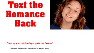 Text the Romance Back - Text the Romance Back part 2