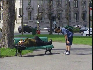 Dollar Bill Stuck To Shoe - Just For Laughs Prank!