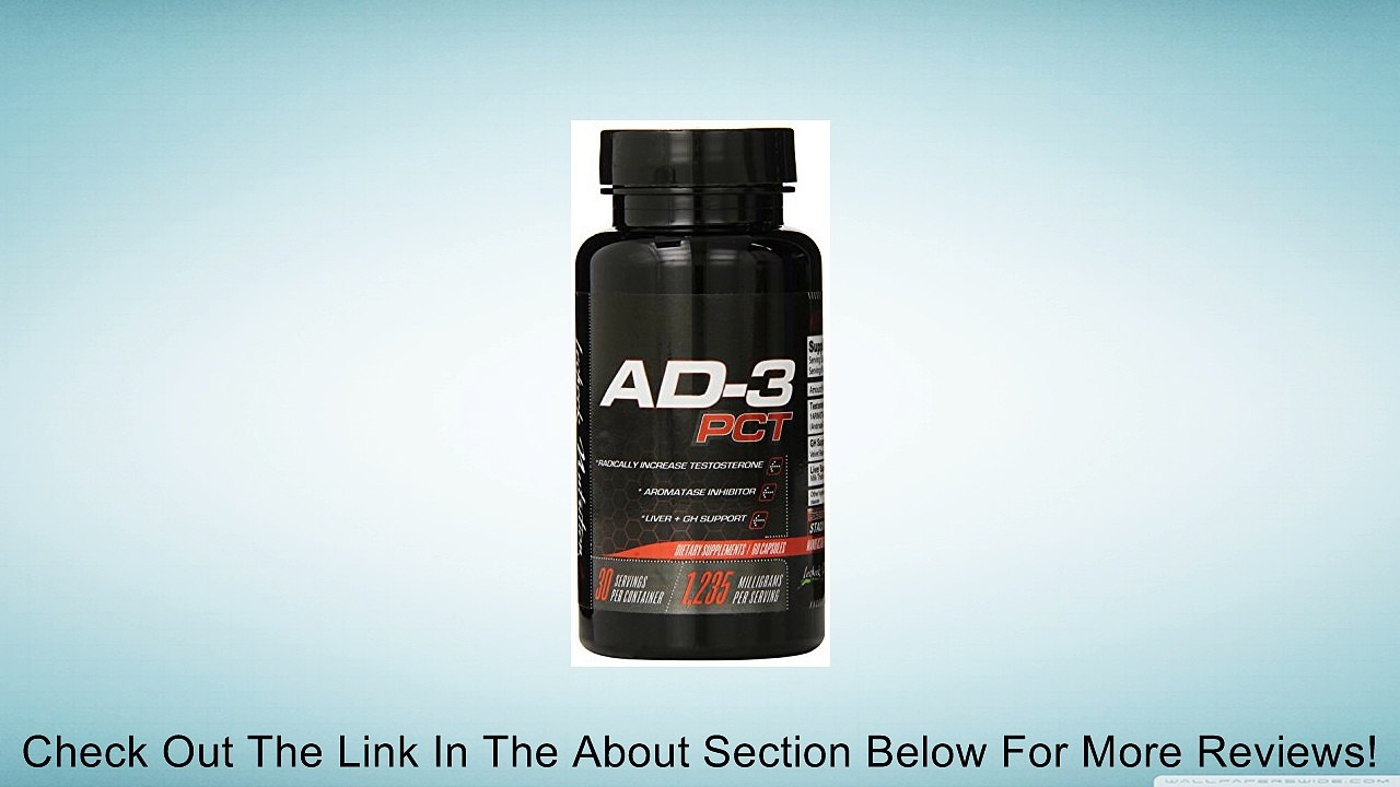 Lecheek Nutrition AD-3 PCT Capsules, 60 Count Review