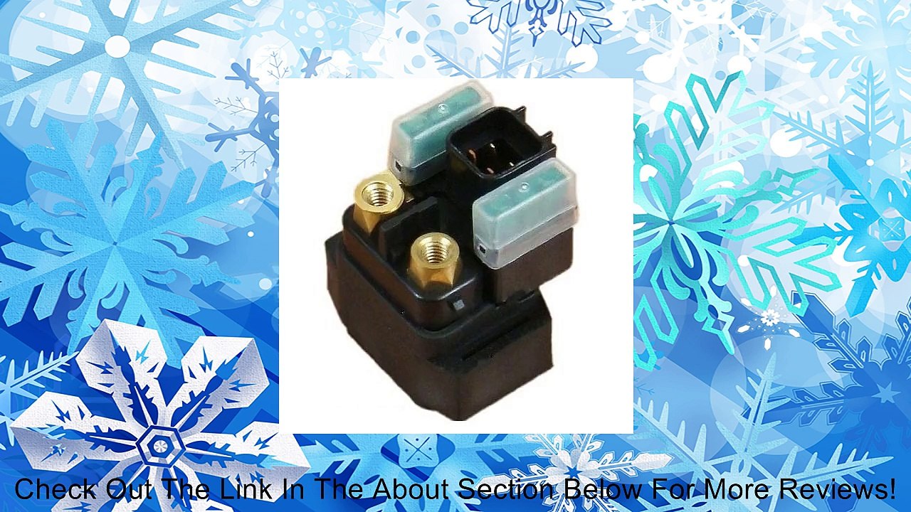 Starter Solenoid Relay Suzuki 250 LT-Z250 Quadsport 2003 2004 2005 2006 2007 2008 2009 Review
