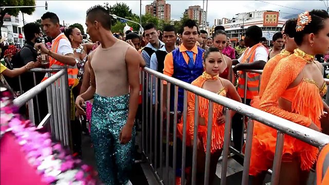 Colombian salsa dancers hit the street in Cali