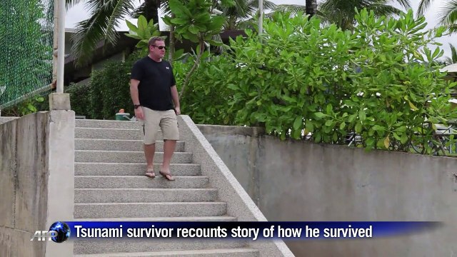 Tsunami survivor recounts story of how he survived