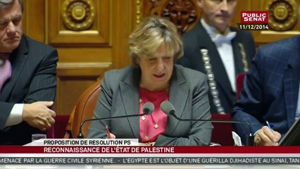 Proposition de résolution sur la  reconnaissance de l'Etat palestinien - En séance