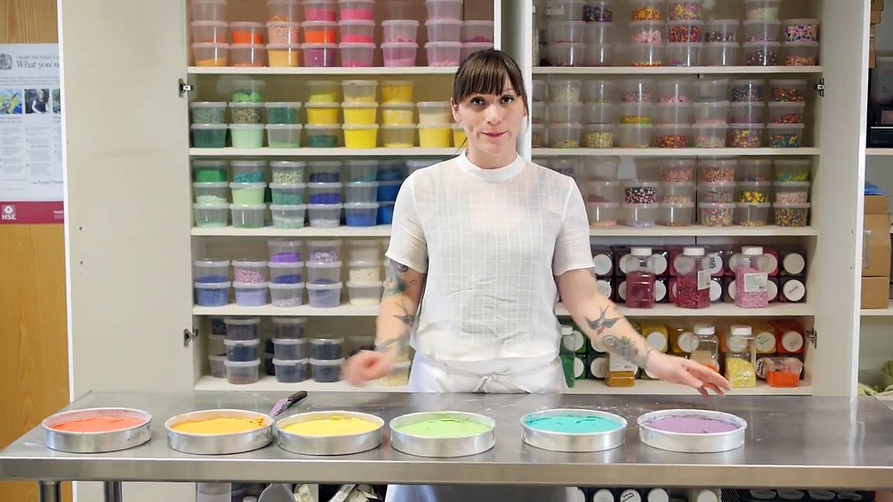 How to make the Best Ever Rainbow Cake | Cupcake Jemma