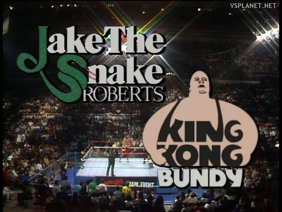 Jake Roberts vs King Kong Bundy, Saturday Night's Main Event X (14.03.1987)