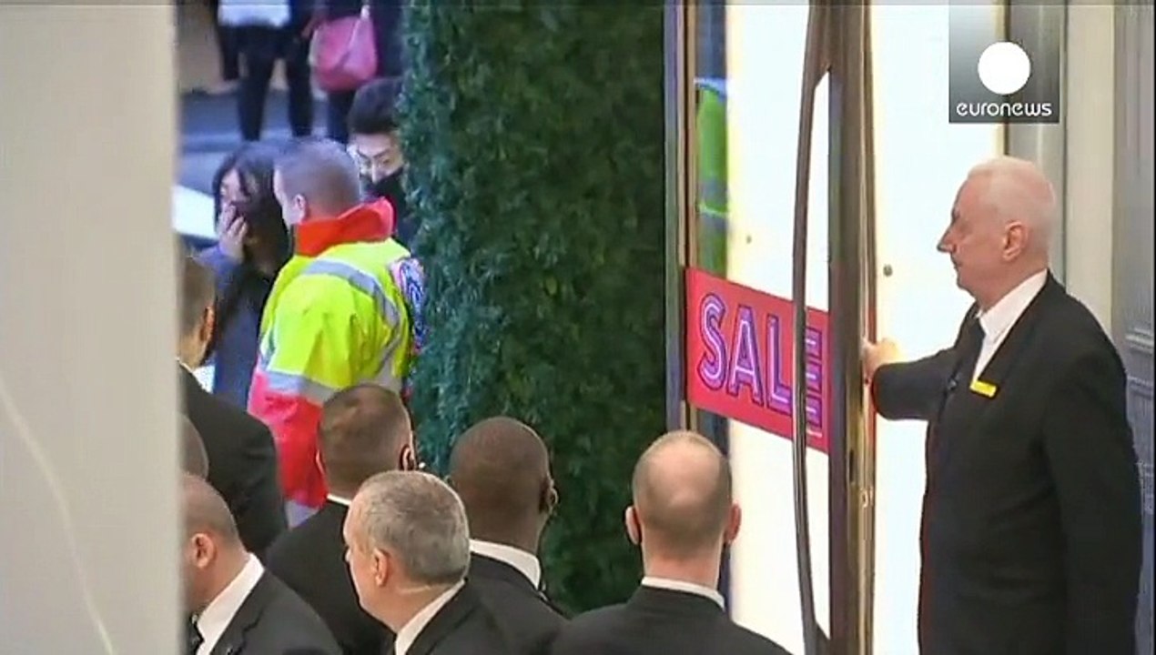 Kaufrausch am "boxing day" in london