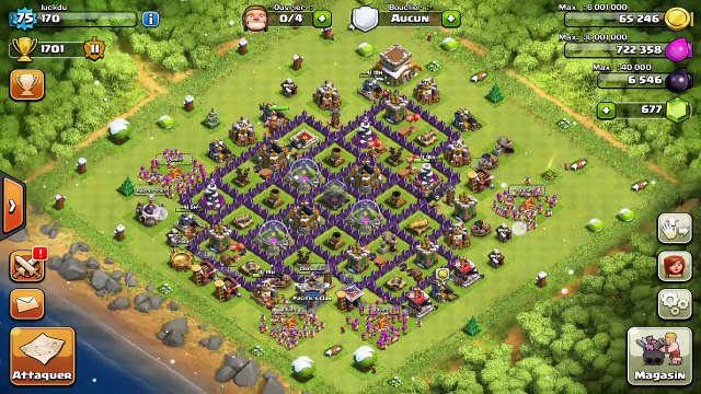 [CLASH OF CLANS] MEILEUR VILLAGE FARMING HDV 7 !