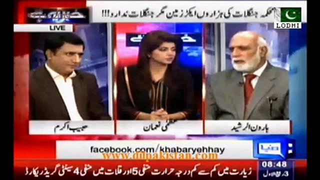 Rangers recovered mobiles, diaries & documents in raid at Sukkur jail from MQM Target killer Ajmal Pahari- Haroon Rasheed