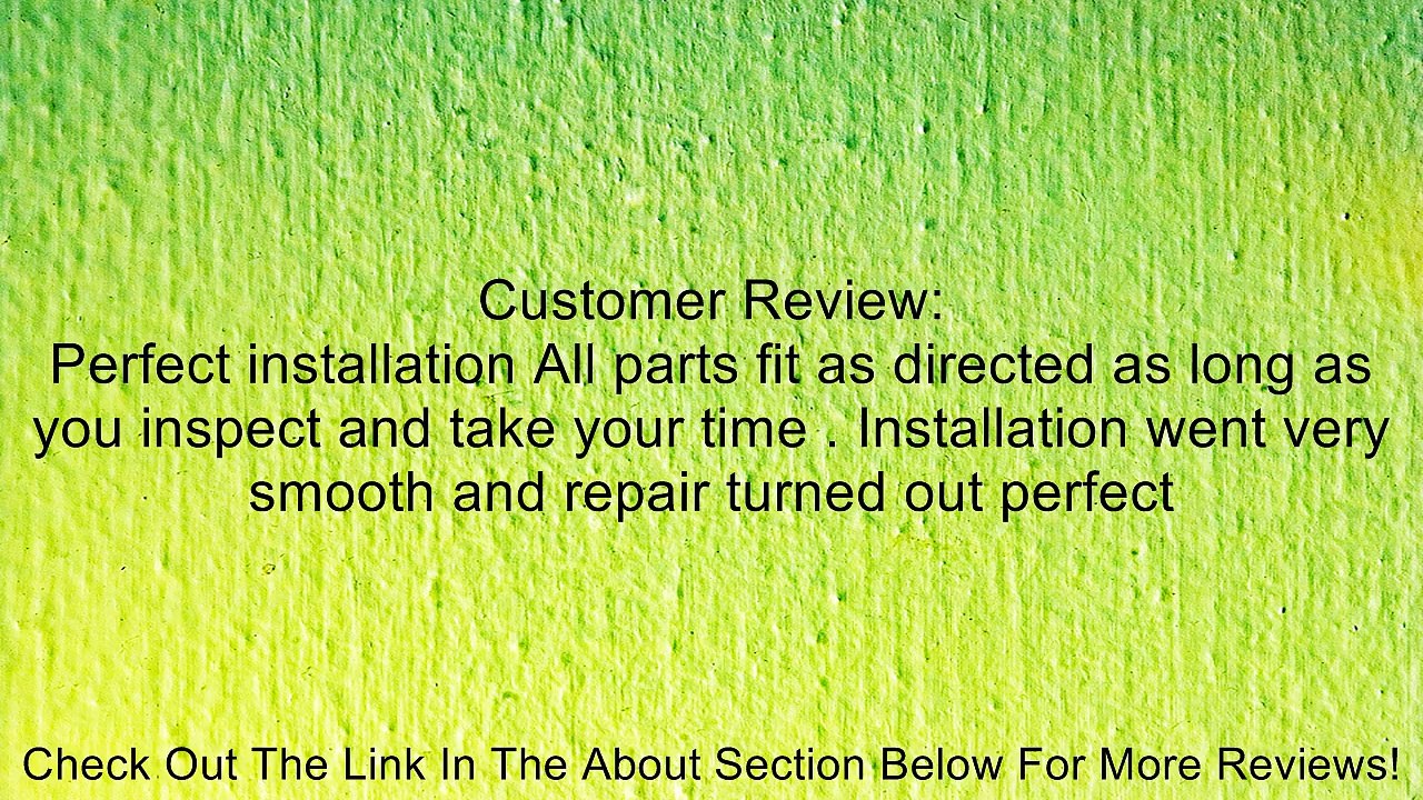 Whirlpool Part Number W10447783: TOOL Review
