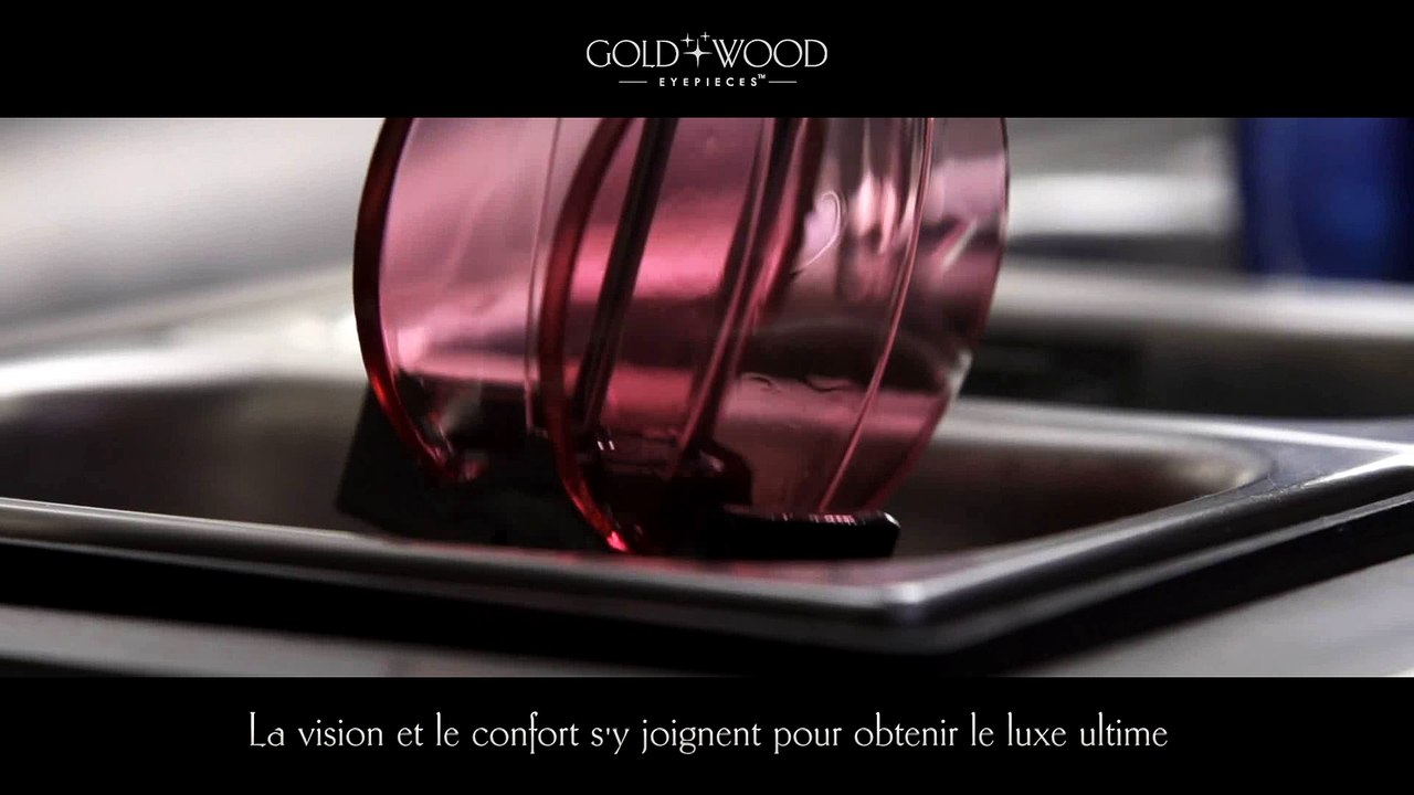 Lunettes Gold and Wood - The House of Eyewear