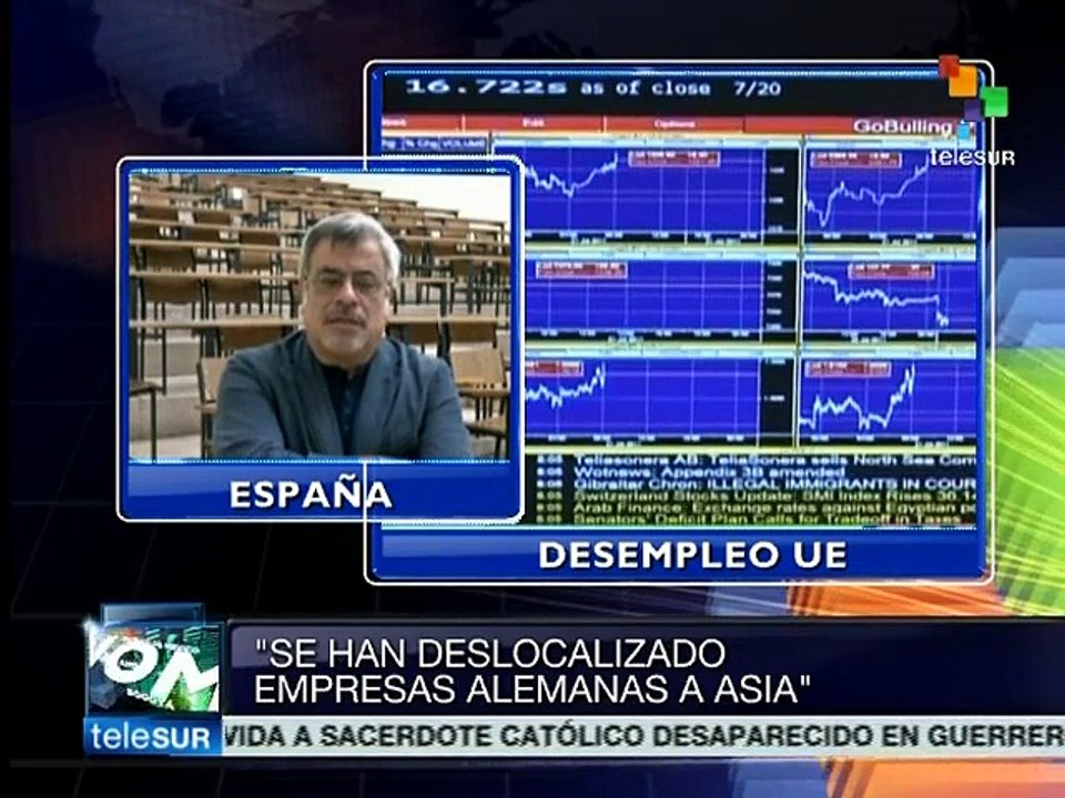 Políticas neoliberales de España ocasionan desempleo: experto