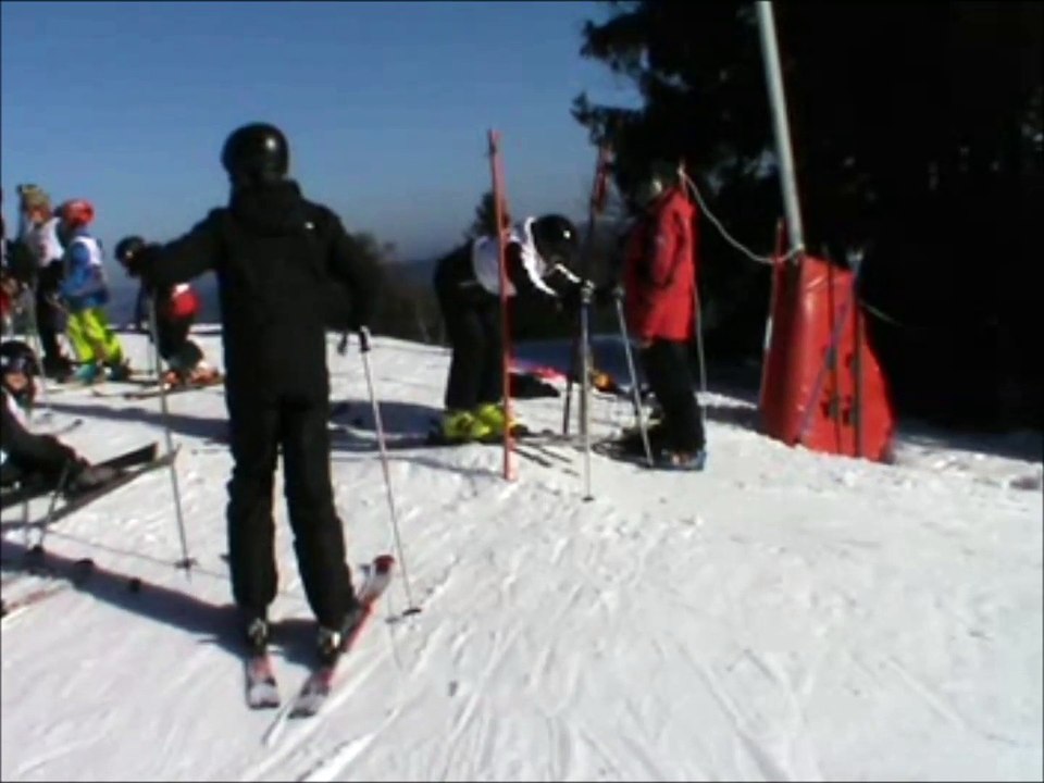 David & Cindy : Ski à L'Errmitage Frère Joseph (Ventron - 88 )