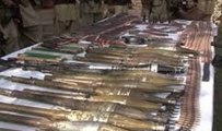 Security forces recover huge cache of arms, explosives in Mohmand