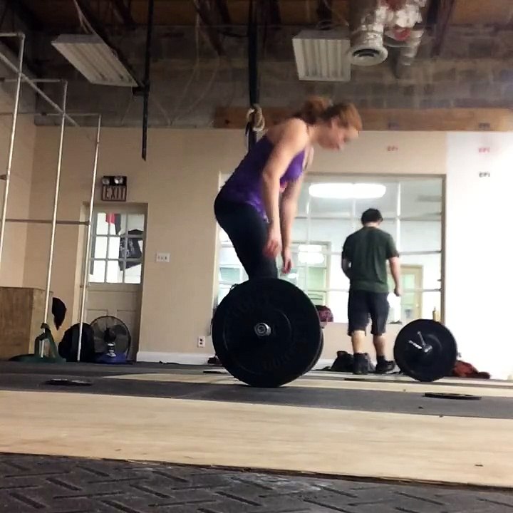 125# clean and jerk 80%