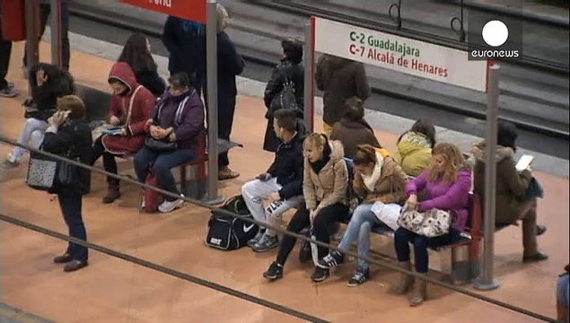 Испания: забастовка железнодорожников