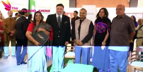 Rishi Kapoor Spotted at Deepak Shinde's Art Show