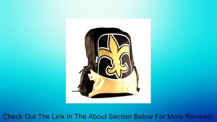 NFL Football - New Orleans Saints Backpack Review